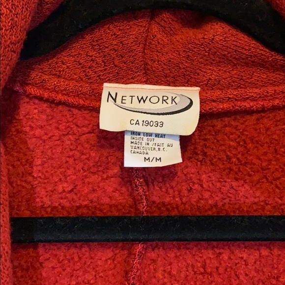 3/$25 - Red Open Cardigan - Picture 3 of 5